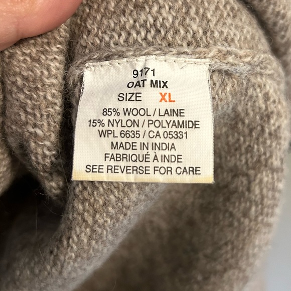 Woolrich wool sweater size XL men’s - Picture 3 of 6